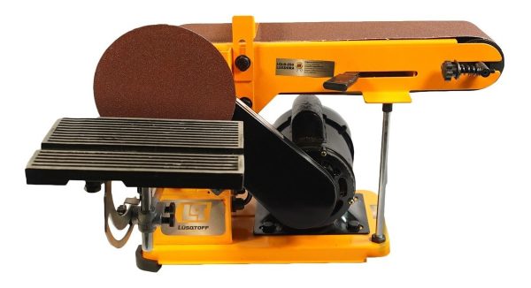 Lijadora De Banda Y De Disco Y De Banco Lüsqtoff Lqlb-250 Na - Imagen 2