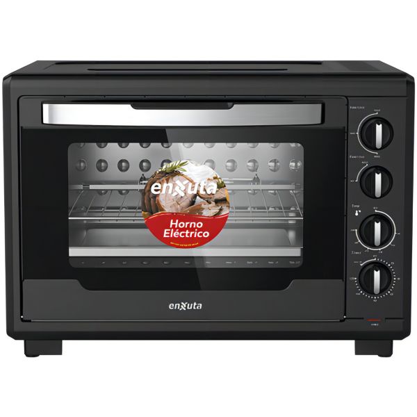 Horno Electrico Enxuta 55lts 2000w Con Accesorios