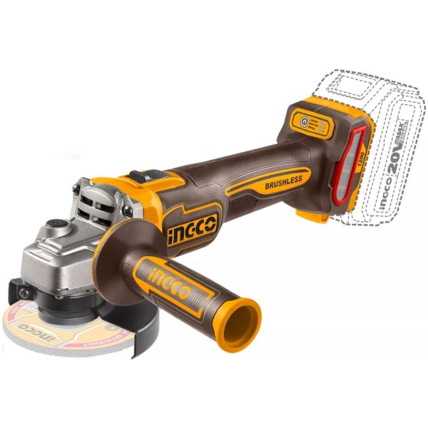 Amoladora Angular 4 1/2 115mm P20s 1200w Ingco Cagli221153