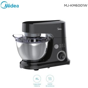 Batidora Planetaria Midea Mj-km6001w 600w 4 Litros 6 Vel Col