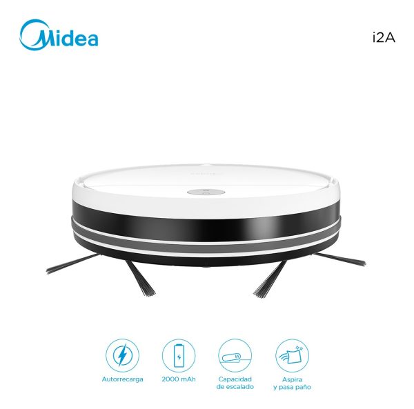 Aspiradora Y Trapeadora Robot Midea I2a Color Blanco - Imagen 5