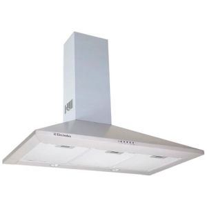 Campana De Pared Electrolux 90cm Ejwa365tbis Color Plateado