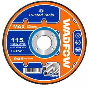 Lata X 50 Discos Corte Metal 4 1/2 X 1.0 Mm Wadfow Wac3l45