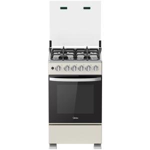 Cocina A Gas Midea Mfo20tmamges Color Gris