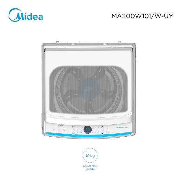 Lavarropas Carga Superior 10kg Ma200w101 Color Blanco - Imagen 6