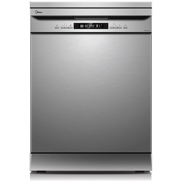 Lavavajillas Inox 14c Midea Wqp12-7635qs Color Plateado
