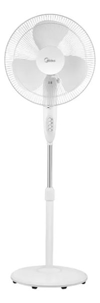 Ventilador De Pie 1.30 Alto Midea Fs40-11d Blanco 50w Febo C - Imagen 2