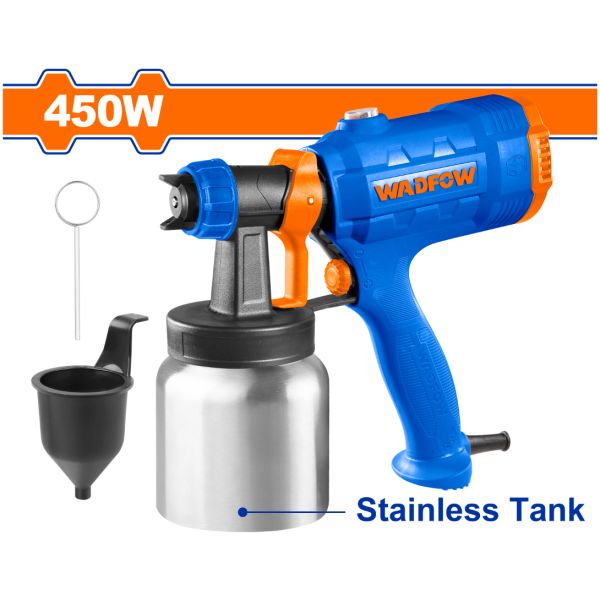 Equipo Pistola De Pintar 450w Tacho Metal Wadfow Weg1a02 - Imagen 2