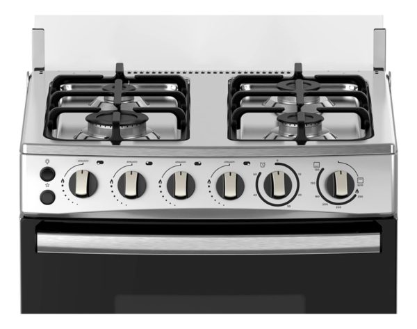 Cocina A Gas Con Grill Midea Mfo24ambmges Color Gris - Imagen 8