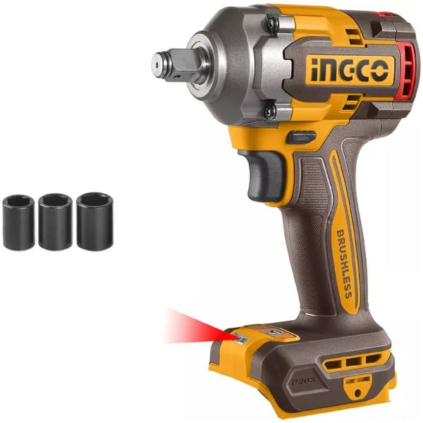Llave De Impacto 400nm 20v P20s S/bat-carg Ingco Ciwli20401
