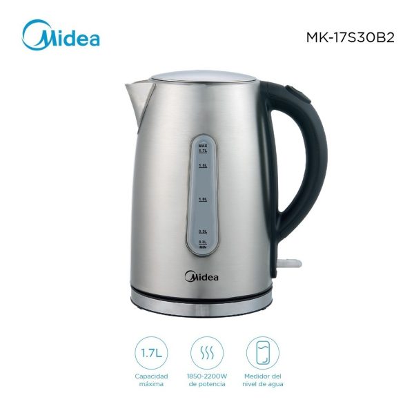 Jarra Eléctrica Midea Inox 1.7l - Imagen 2