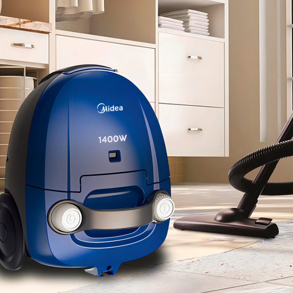 Aspiradora Midea Canister Con Bolsa 1400w 1lts Dimm Color Az - Imagen 2