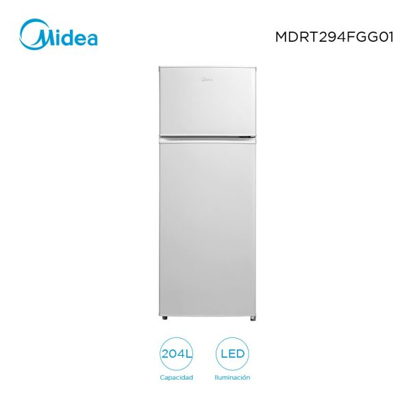 Heladera Frio Humedo Midea Mdrt294fgg01 204 Lt Efic. A Color - Imagen 2