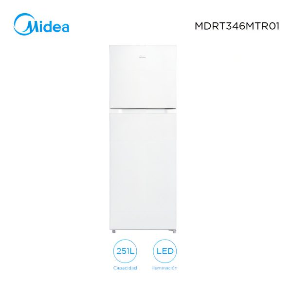 Midea Heladera 251l Mdrt346mtr01 Color Blanco - Imagen 2