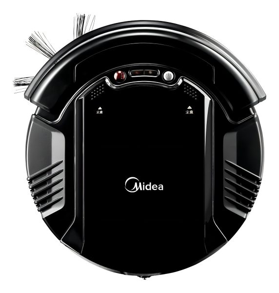 Aspiradora Robot Midea F4 Control Remoto 480 Pa Color Negro - Imagen 4