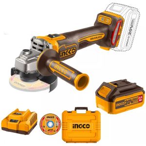 Amoladora 4 1/2 1200w Bat Y Carg Valija Ingco Cagli2211532