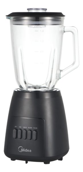 Licuadora Midea Negra 1,5l Jarra De Vidrio Mj-bl6014w Color - Imagen 2