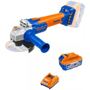 Amoladora P20s 20v Con Batería 3,0 Ah Y Cargador Wadfow
