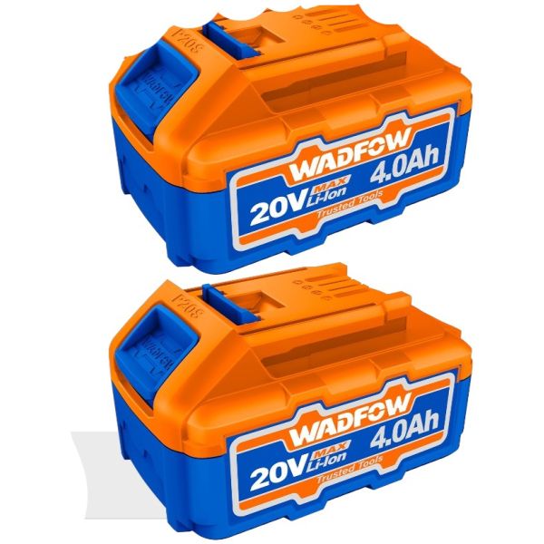 Set X 2 Baterias 4.0 Amp Wadfow - Wos240685