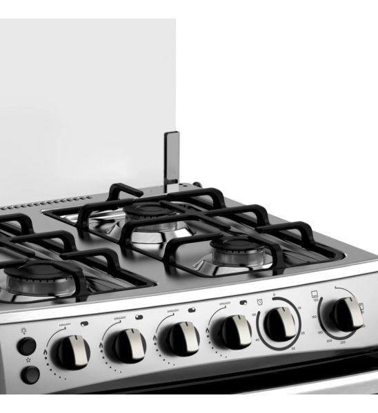 Cocina A Gas Con Grill Midea Mfo24ambmges Color Gris - Imagen 5