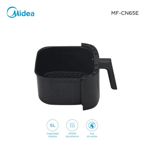 Freidora Sin Aceite Airfryer Midea Mf-cn65e 6 Lt 1700w 200oc - Imagen 9