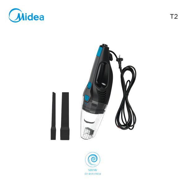 Aspiradora 2 En 1 Midea T2 Color Negro - Imagen 2