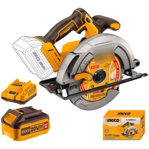 Sierra Circular 20v + Bat 4ah + Carg Ingco Csli18511 Color
