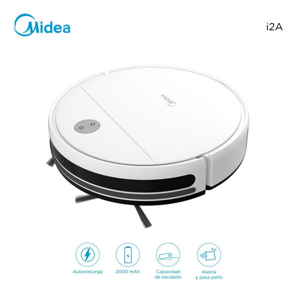 Aspiradora Y Trapeadora Robot Midea I2a Color Blanco - Imagen 6
