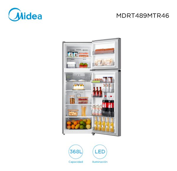 Heladera Inverter Frio Seco Midea Mdrt489mtr46 Bruta 368 Lt - Imagen 5