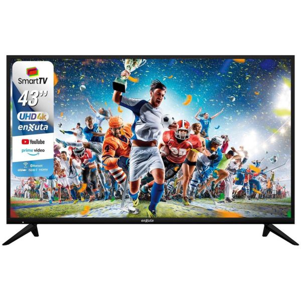 Smart Tv Enxuta Ledenx1243sdf4kl Linux 4k 43 220v Negro