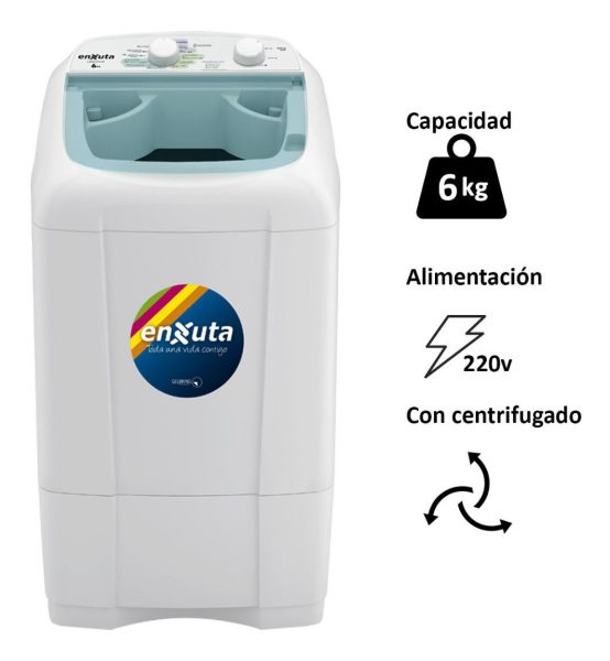 Lavarropas Carga Superior Enxuta Lenx27660 6 Kg 550rpm Color - Imagen 3