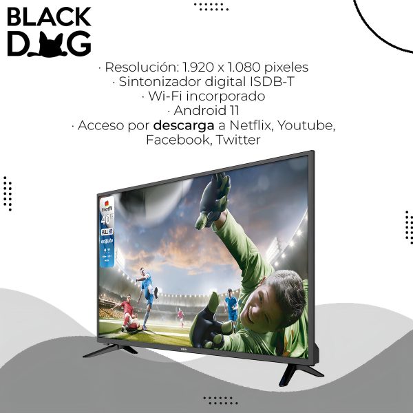 Smart Tv De 40 Enxuta Ledenx40s2k Full Hd - Imagen 2