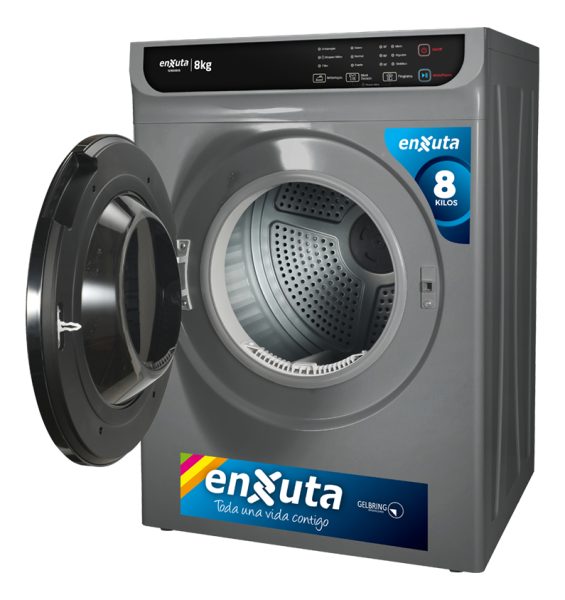 Secarropas De Carga Frontal 8 Kg Senx080s Enxuta Ehogar Colo - Imagen 3
