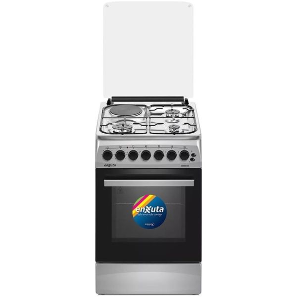 Cocina Enxuta Cenx5546 4 Hornallas Acero Inoxidable Turquia