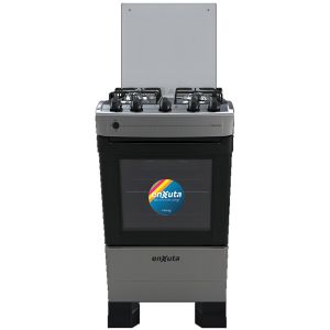 Cocina Supergas 4 Hornallas Titanio Con Termocupla Y Grill