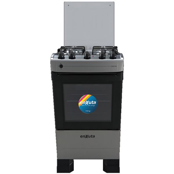 Cocina Supergas 4 Hornallas Titanio Con Termocupla Y Grill
