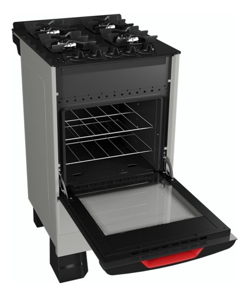 Cocina Multigas Enxuta Cenxv27542t 4 Hornallas Con Grill - Imagen 3