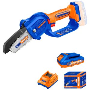 Mini Motosierra A Bateria 5 20v P20s Bat - Wclp552 Wadfow Co