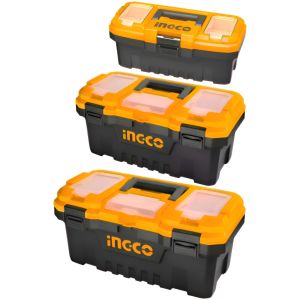 Kit 3 Cajas Herramientas 14 17 20 Plastico Ingco Pbxk0301