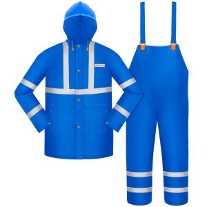 Equipo De Lluvia Con Reflectivo Talle L Wadfow Wrc500l