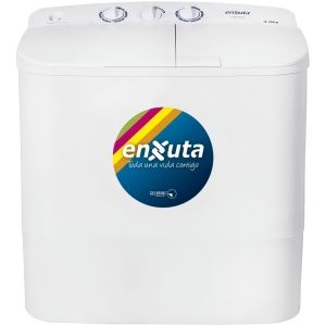 Lavarropas Semi-automático Enxuta Hasta 5kg 220v Color Blanc