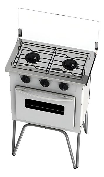 Cocina Super Gas 2 Hornallas Queen 225-bc - Imagen 2