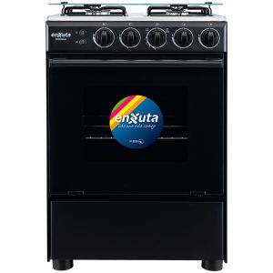 Cocina A Gas 4 Hornallas Enxuta Cenx9604n Grill Mesada Inox