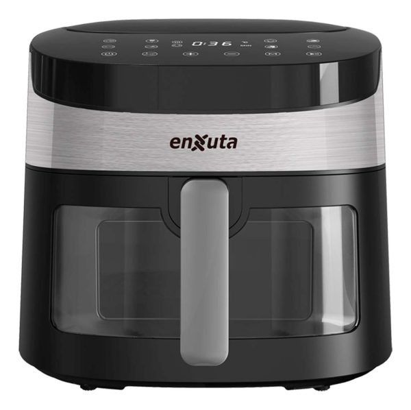 Freidora Sin Aceite Digital Enxuta 1800w Con Visor 6.5l Colo - Imagen 3