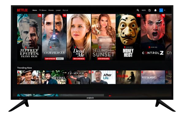 Smart Tv Enxuta Ledenx1243sdf4kl Linux 4k 43 220v Negro - Imagen 4