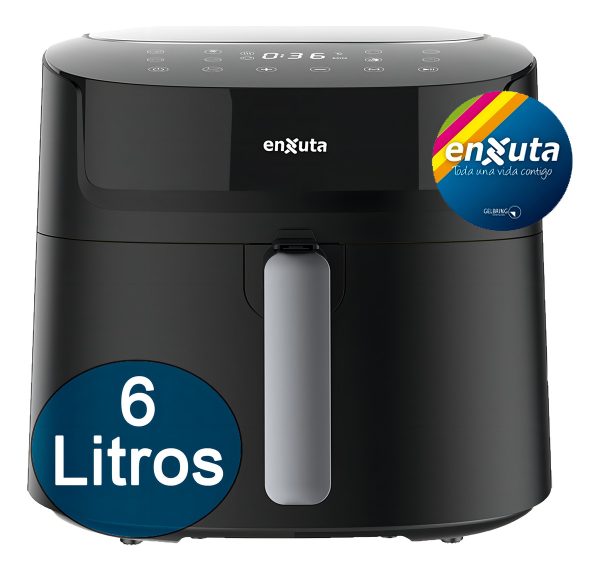 Freidora De Aire Sin Aceite Enxuta Sdaenxfsa1116 6lts Touch - Imagen 6