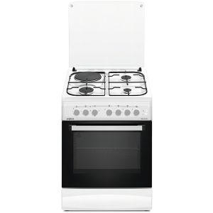 Cocina Combinada 3+1 Enxuta Cenx5646w Blanca Fama Color Blan