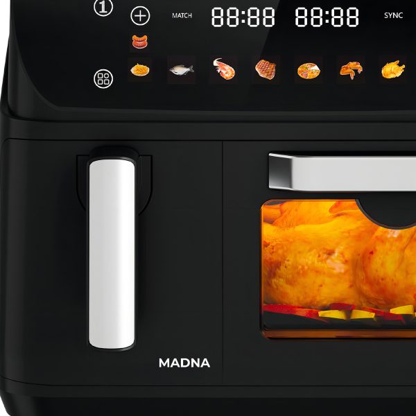 Freidora Sin Aceite Airfryer + Horno Cuori Magna 4+8 Lt Colo - Imagen 4