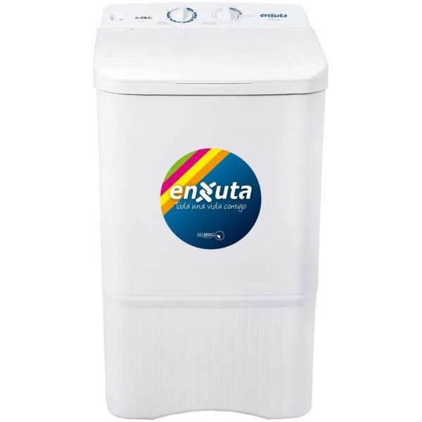 Lavarropas Semi-automático Enxuta Lex 218 Blanco 6kg