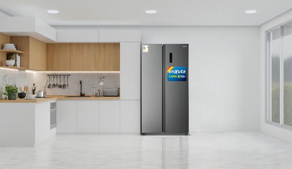 Enxuta Heladera Side By Side Inverter Renxsbs22440i Color Gr - Imagen 5